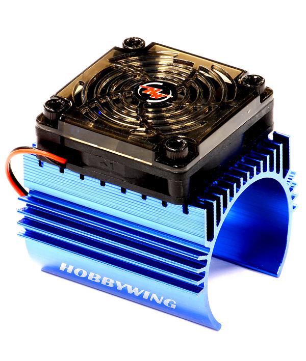 C24496 Cooling Fan w/ Alloy Heatsink Enclosure for 44mm O.D. Motor (L=60mm) - Image 1