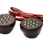 Off-Road High Brightness Large Spot LED Light (2) Set+Housing