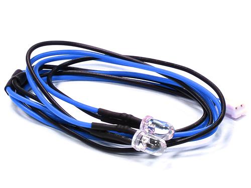 C24626BLUE 5mm LED Light 2pcs w/ Control Box Connector - Image 1
