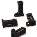Billet Machined Rock Rail Mounts (4) for Axial SCX-10, Dingo & Honcho AX80041