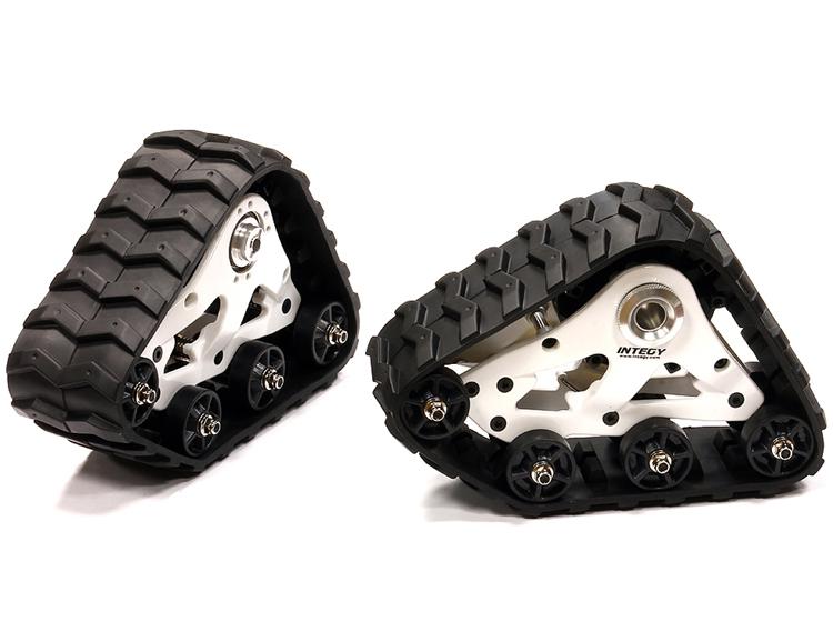 C24683WHITE Front Snowmobile & Sandmobile Conversion for HPI 1/8 Apache SC & C1 Flux - Image 1