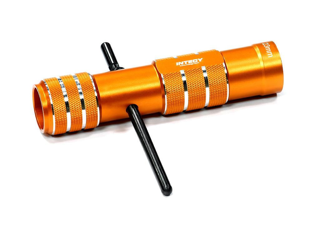 C24712ORANGE Professional Wheel Nut 23mm Hex Socket Wrench (Handle Size: 31mm) - Image 1