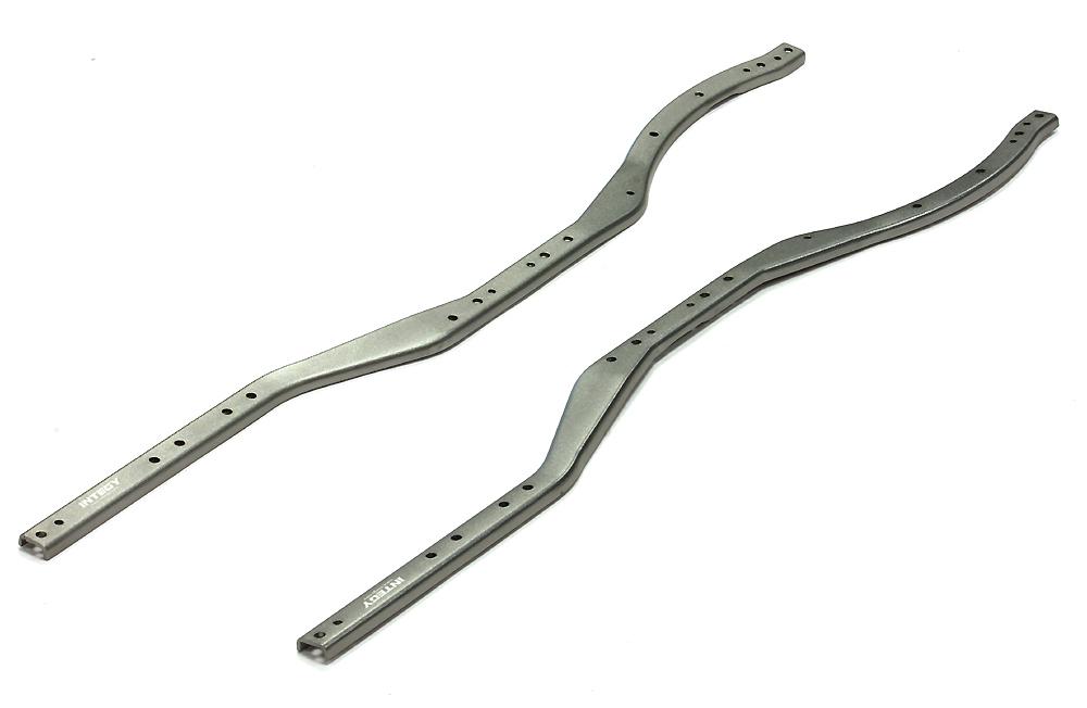 C24858GUN Alloy Frame Rail Set (2) for SCX-10 Dingo, Honcho & Jeep - Image 1