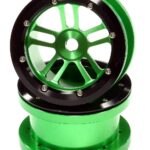 Billet Machined T2 Dual 5 Beadlock Wheel (2) for Axial Wraith 2.2 w/ 12mm Hex