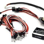 G.T. Power 4-Channel LED Lighting System for Custom 1/14 Semi-Tractor Truck