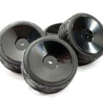 Type RG Complete Wheel & Tire Set (4) for 1/10 Touring Car W=26mm Offset 0.5mm