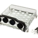 Type II Realistic 1/10 Scale Metal Luggage Tray 101x82mm with 4 LED Light Set