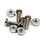 Mounting Hardware M2x6 Screws & Nuts (4) for Off-Road Hooks