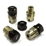 Billet Machined 17mm Wheel Hex (4) +12mm Offset for T-Maxx, 1/10 Revo & Summit