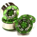 High Mass 1.9 Size Alloy 7 Spoke Beadlock Wheel (4) for Scale Off-Road Crawler