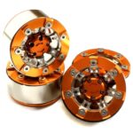 High Mass 1.9 Size Alloy 7 Spoke Beadlock Wheel (4) for Scale Off-Road Crawler