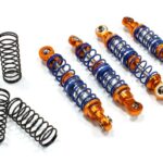 Billet Shock Set (4) for SCX-10 Dingo, Honcho & Jeep (L=82mm)
