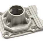 Billet Machined T2 Silver Clutch Carrier Mount Housing for Losi 5ive-T