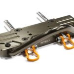 Billet Machined Alloy T3 Front Bumper 43mm Mount for Axial SCX-10, Dingo, Honcho