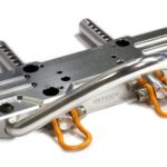 Billet Machined Alloy T3 Front Bumper 43mm Mount for Axial SCX-10, Dingo, Honcho