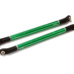 120mm-123mm Type Suspension Links w/ Angled Rod Ends for SCX-10 & Other Crawlers