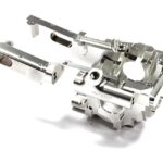 Silver Billet Machined Front Bulkhead Upgrade for Traxxas 1/10 Scale Summit