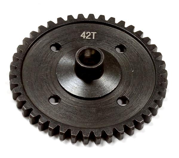 C25282 Billet Machined 42T Spur Gear for HPI 1/8 Apache SC & C1 Flux Desert Buggy - Image 1