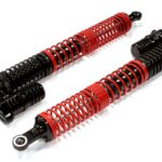 QSR Shock w/ Piggyback Reservoir (2) for HPI Savage-X, 21 & 25 (L=161mm)