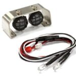 Roof Top Spot Light Set (S2) LED w/Stainless Steel Mount for 1/10, 1/8 & 1/5