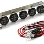 Roof Top Spot Light Set (S5) LED w/Stainless Steel Mount for 1/10, 1/8 & 1/5