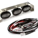 Roof Top Spot Light Set (L3) LED w/Stainless Steel Mount for 1/10, 1/8 & 1/5