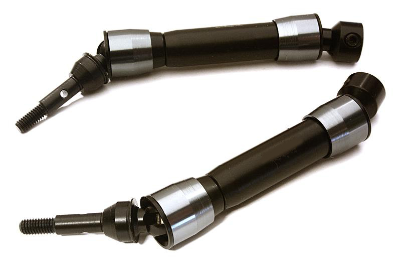 C25503GUN V2XHD Steel Front Universal Drive Shaft(2) for Traxxas 1/10 Slash & Stampede 4X4 - Image 1