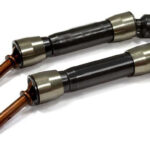 V2XHD Steel Rear Universal Drive Shaft (2) for Traxxas 1/10 Slash & Stampede 4X4