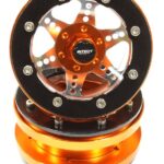 Billet Machined 6 Spoke Type S3 Off-Road 1.9 Size Wheel Set(2) for Scale Crawler