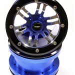 Billet Machined D6Type Spoke Off-Road 2.2 Size Wheel Set (2) for Rock Crawler