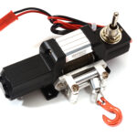 Billet Machined T8 Realistic High Torque Mega Winch for Scale Crawler 1/10 Size