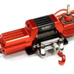 Billet Machined T8 Realistic High Torque Mega Winch for Scale Crawler 1/10 Size