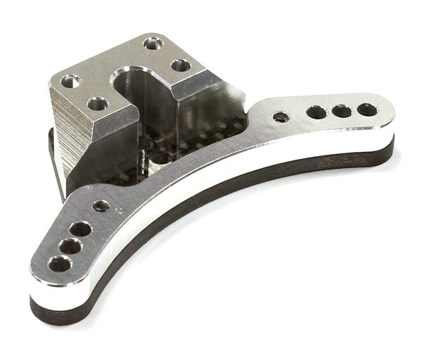 C25641SILVER T2 Rear Shock Tower for Associated ProLite 4X4 Ready-To-Run - Image 1