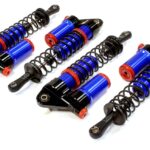 Billet Machined Piggyback Shock (4) for HPI 1/10 Bullet MT & Bullet ST