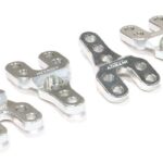 Billet Machined Shock Mount Lift Kit (4) for Axial 1/10 SCX-10 Scale Crawler