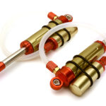 Billet Machined Piggyback Shock (2) for Axial Wraith 2.2 Rock Racer (L=105mm)