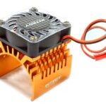 40x40mm High Speed Cooling Fan+Heatsink Mount for 40mm O.D. Motor