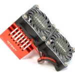 Twin 40x40mm HS Cooling Fan+Heatsink Mount for 40mm O.D. Motor