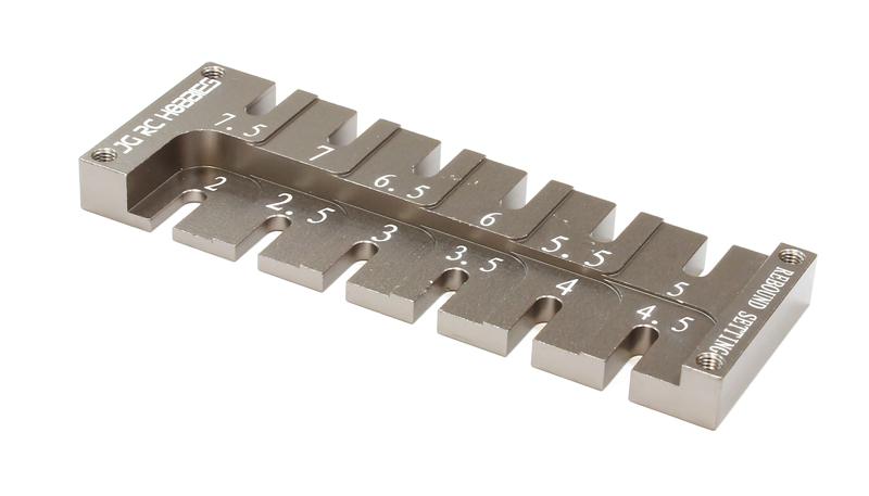 C25736GUN Shock Rebound Adjustment Tool Gauge for 1/10 Size Touring Car - Image 1