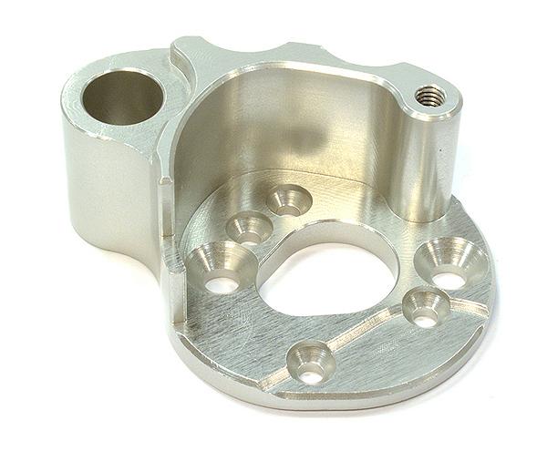 C25774SILVER Billet Machined Heatsink Motor Mount for Traxxas 1/10 Summit - Image 1