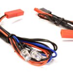 LED Light 2pcs w/ Extended Wire Harness to Receiver or 6VDC Source