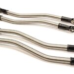 Billet Machined Titanium Alloy Lower Linkage Set 127mm for Axial 1/10 Wraith 2.2