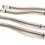 Billet Machined Titanium Alloy Lower Linkage Set 127mm for Axial 1/10 Wraith 2.2