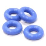 Low Friction Blue O-Ring 4pcs 7x3x2mm for TRF, Yokomo & 3Racing 3mm Shock Shafts