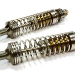2 Stage Progressive Square Spring Shocks for SCX-10, SCX10 II & SCX10 III L=90mm
