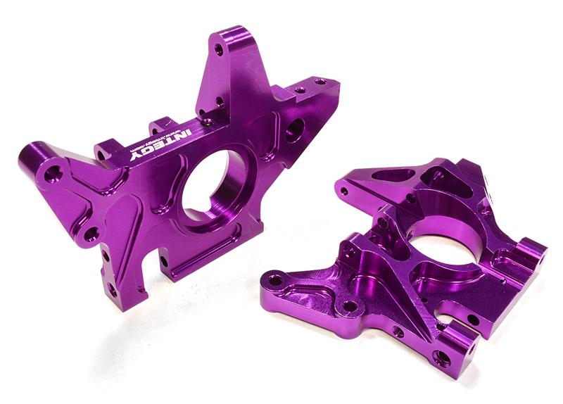 C25964PURPLE Billet Machined Rear Bulkhead for Traxxas 1/10 E-Maxx Monster Truck 3903 4929R - Image 1