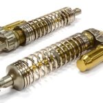 V2 Piggyback Off-Road Shock for 1/10 Scale w/ Progressive Square Spring(L=100mm)