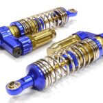 V2 Progressive Spring Piggyback Shocks for SCX-10, SCX10 II & SCX10 III (L=90mm)