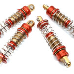 Billet Machined Shock Set (4) for Tamiya Scale Off-Road CC01 (L=71mm)