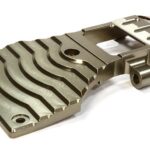 Billet Machined Lower Front Arm Mount Skid Plate for Tamiya Scale Off-Road CC01